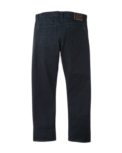 Dry Tin Cloth 5-pocket Pants - Blue Mussel