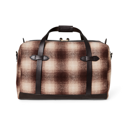 Medium Mackinaw Wool Duffle - Brown / Tan Ombre