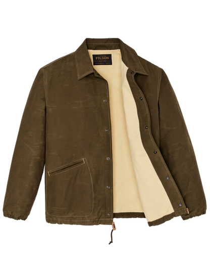 Dry Wax Windbreaker - Military Olive