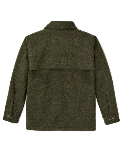 Mackinaw Wool Cape Coat - Forest Green