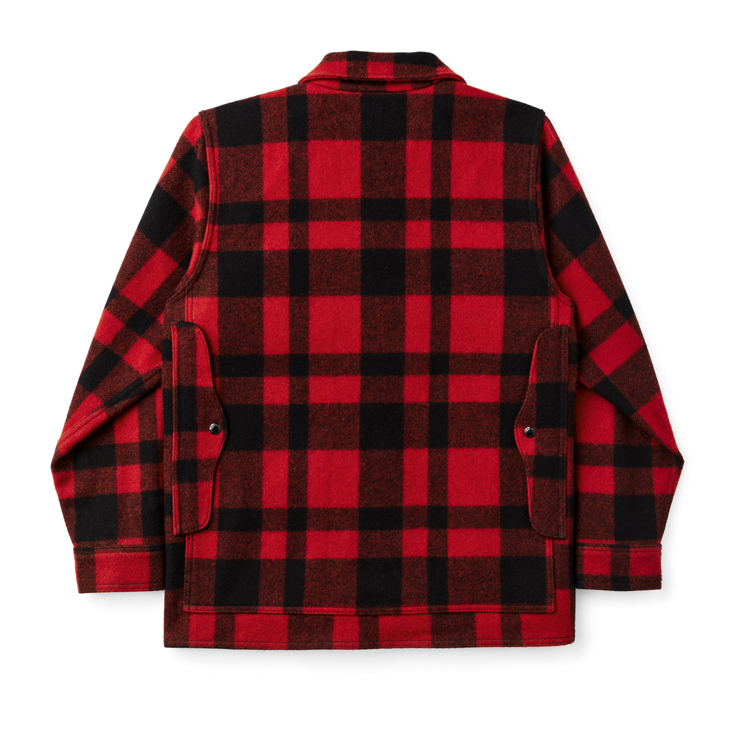 Mackinaw Wool Cruiser Jacket - Red/black Plaid