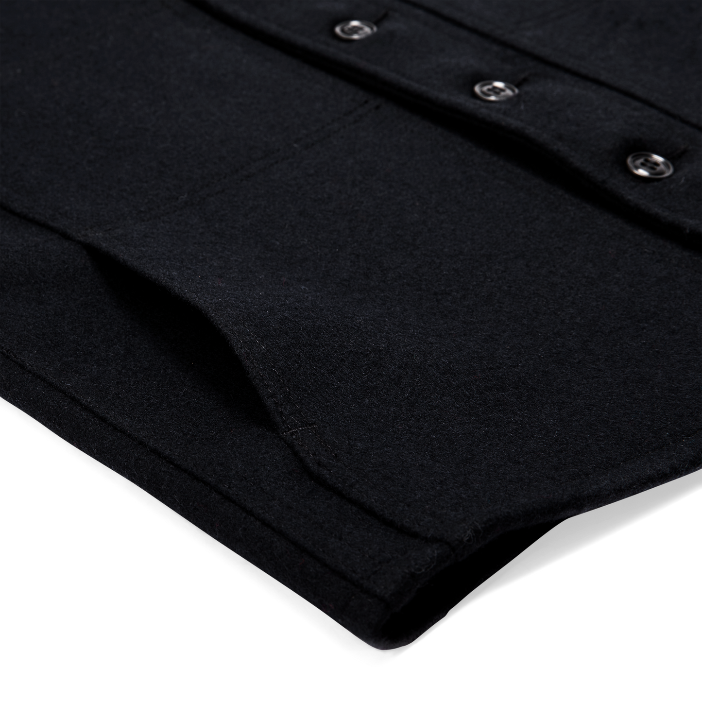 Mackinaw Wool Vest - Dark Navy