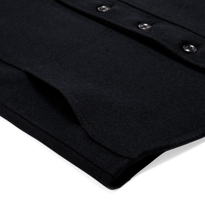 Mackinaw Wool Vest - Dark Navy