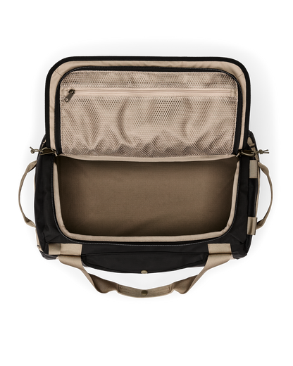 All-weather 40l Duffle - Black / Covert