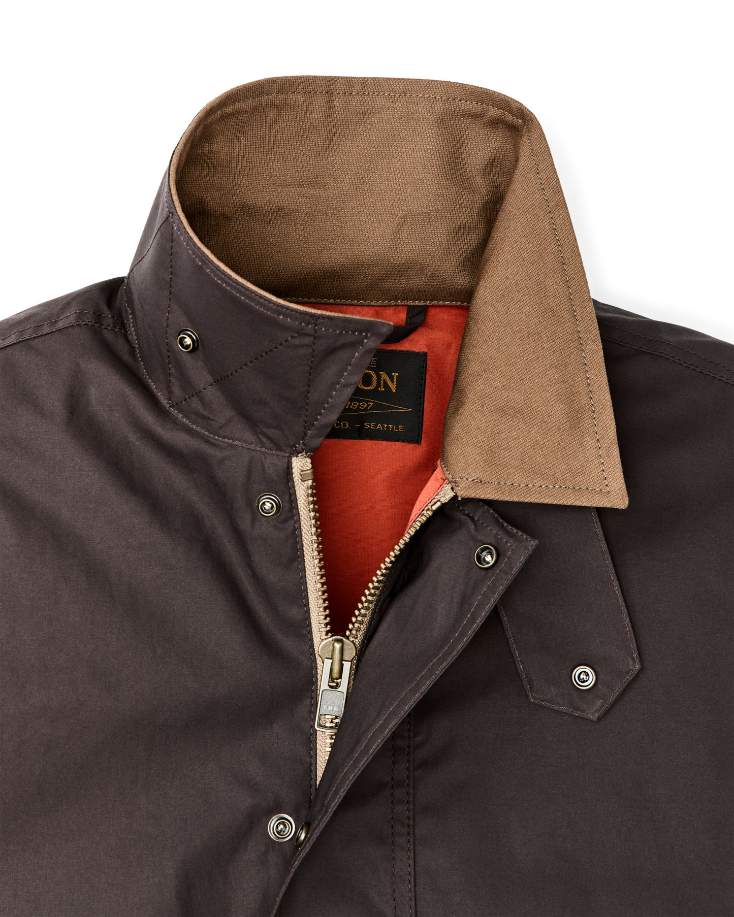 Dry Wax Short Field Jacket - Dark Brown