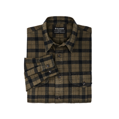 Alaskan Guide Shirt - Otter Green/black