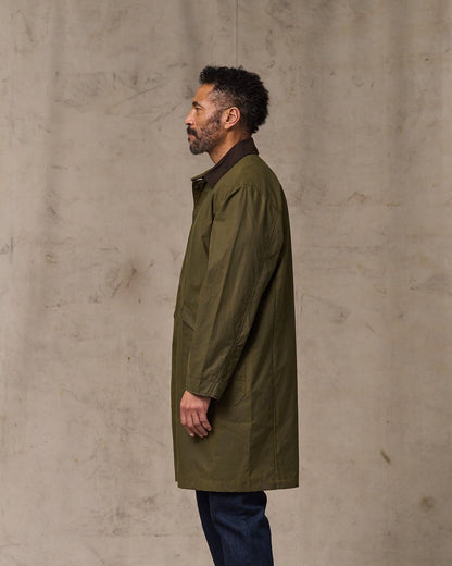 Cover Cloth Trench Coat - Marsh Olive
