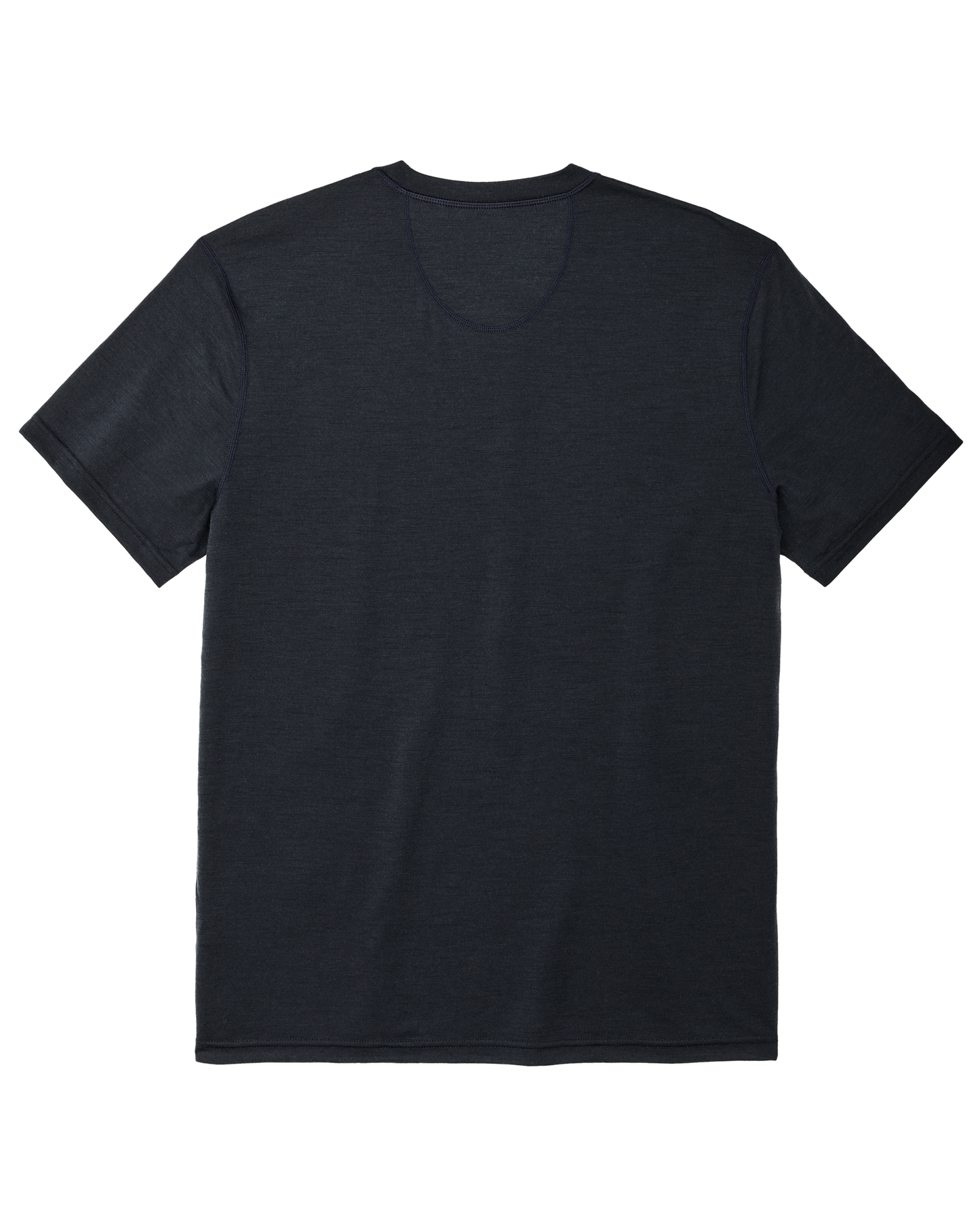 210g Merino Wool Short Sleeve Crewneck T-Shirt - Dark Navy