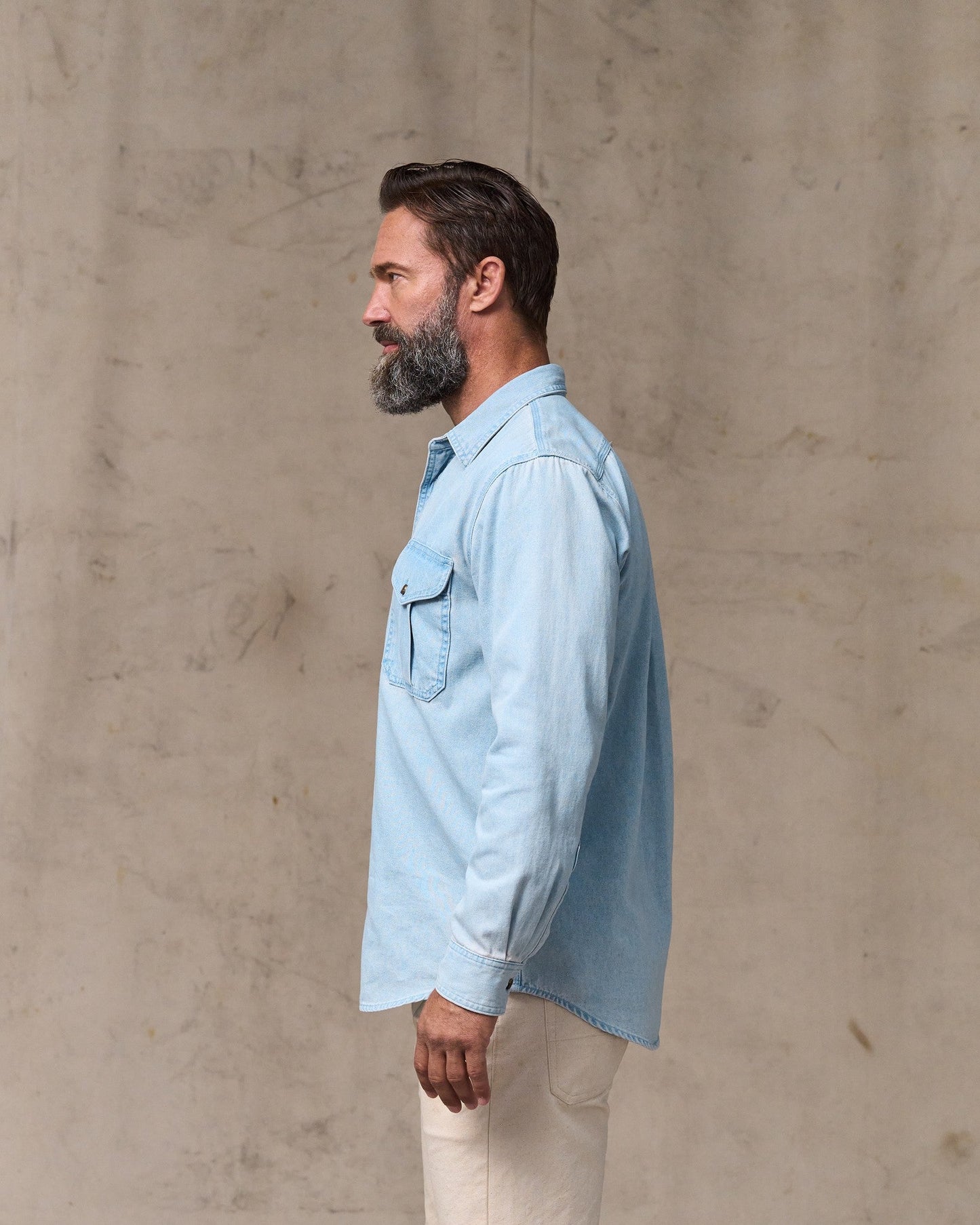 Denim Guide Shirt - Light Indigo