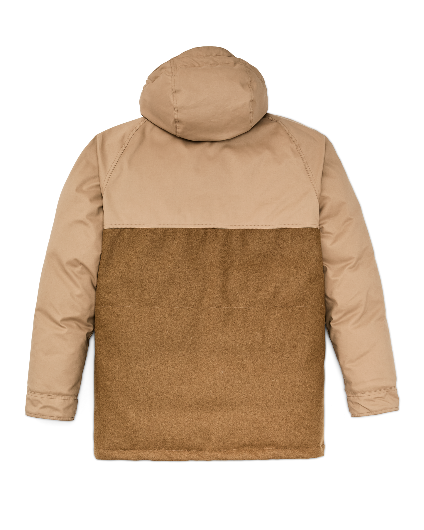 Filson X Crescent Down Works Parka - Dark Tan / Tan