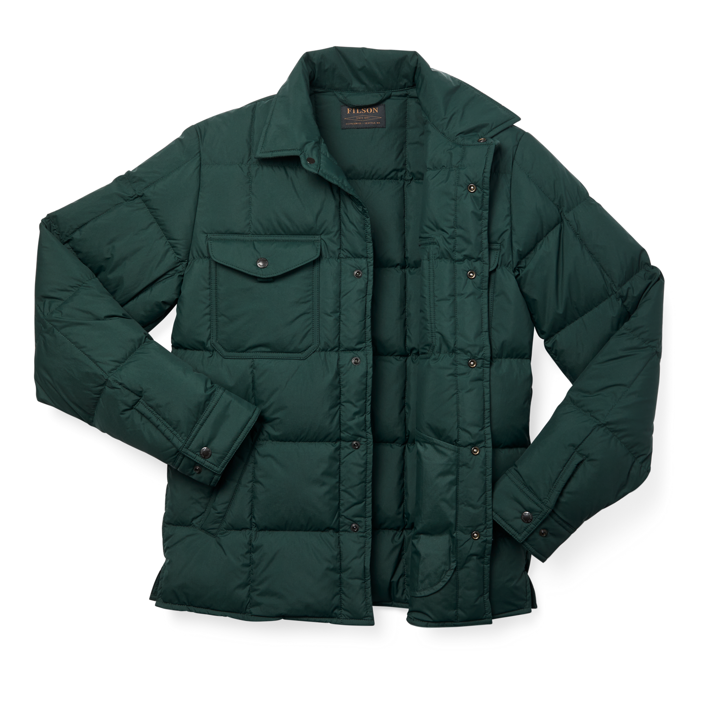 Lightweight Down Jac-shirt - Fir