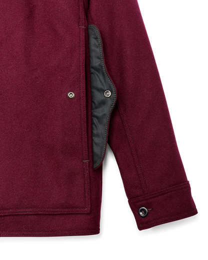 1940s Mackinaw Wool Cruiser Jacket - Wine