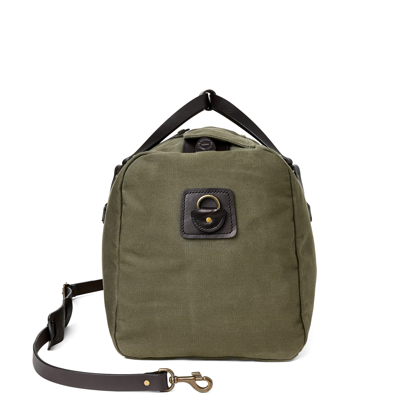 Large Rugged Twill Duffle Bag - Otter Green
